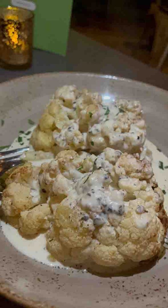 Restaurant Review Cauliflower