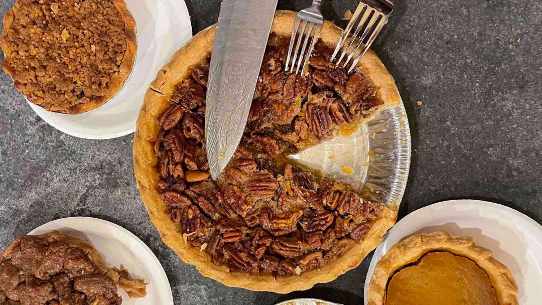 Best lighter pecan pie